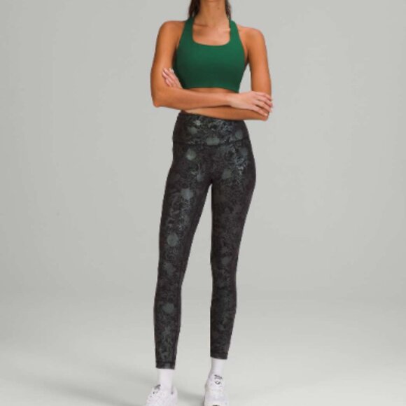 008 - Like New Lululemon Wunder Train High-Rise Tight 25" *Foil Size 16 - Picture 2 of 4